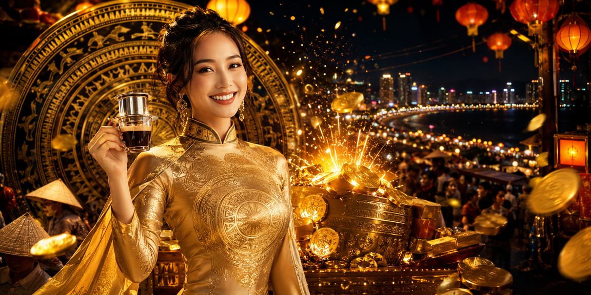 Cô gái áo dài Nha Trang trải nghiệm cá cược trực tuyến sv288 trên điện thoại